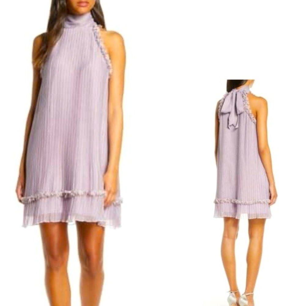 Foxiedot cocktail light purple cocktail dress